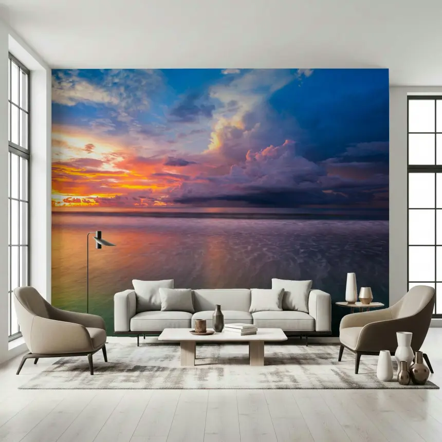 Malaysia Storm Clouds Wall Mural