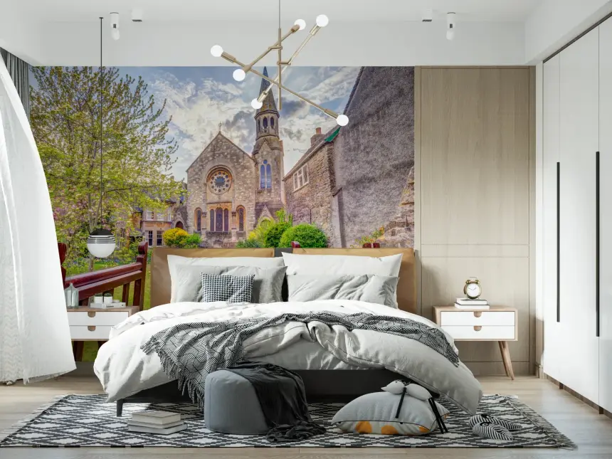 Malmesbury Church Wall Mural