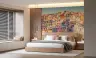Vibrant Manarola Coastal Town Wall Mural 7