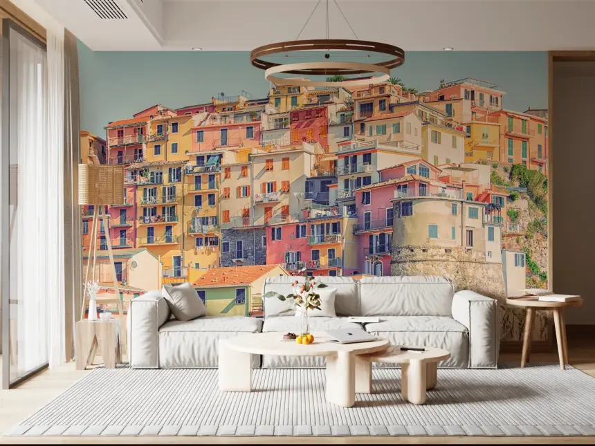 Manarola Vista Wall Mural
