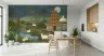 Sacred Temple Landscape Moonlight Wall Mural 8