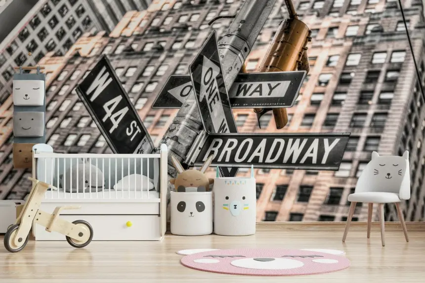Manhattan Crossroads Wall Mural
