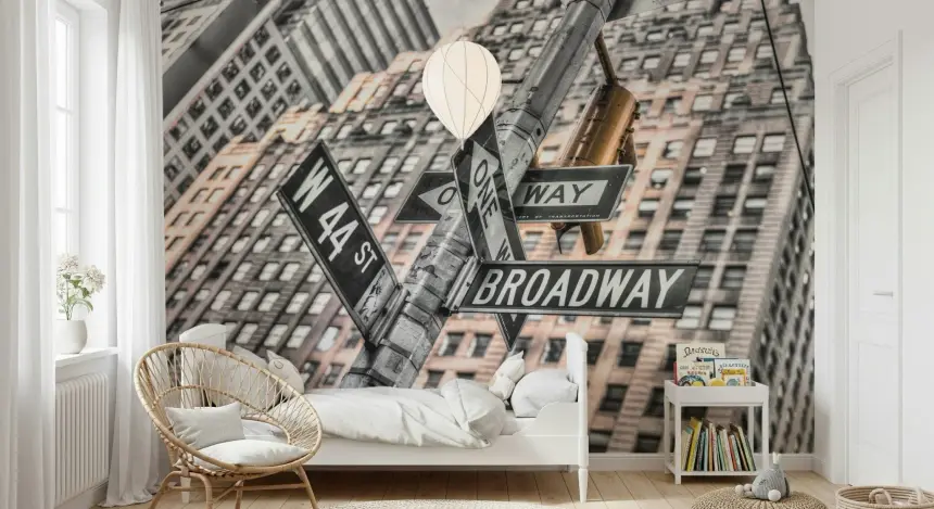 Manhattan Crossroads Wall Mural