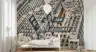 New York Cityscape Broadway Street Signs Wall Mural 8