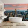 Manhattan Dawn Cityscape Wall Mural 6