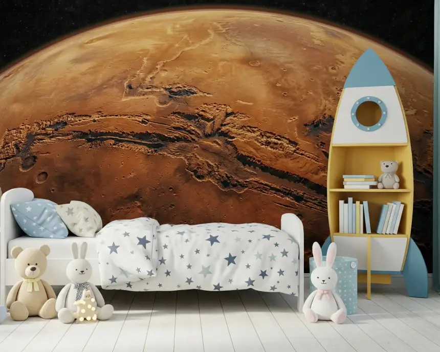 Martian Vista Wall Mural