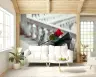 Venetian Masquerade Rose and Heel Wall Mural 8