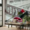 Venetian Masquerade Rose and Heel Wall Mural 6