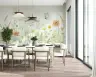 Watercolor Wildflower and Butterfly Wall Mural 6