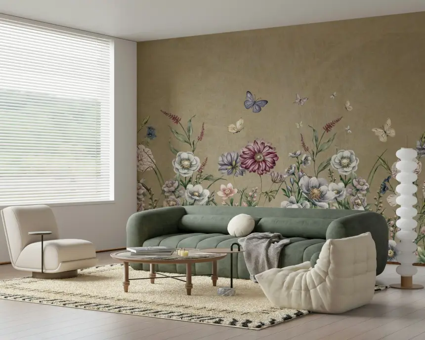 Meadow's Whisper Wall Mural