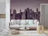 Twilight Cityscape Riverfront Wall Mural 6