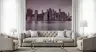 Twilight Cityscape Riverfront Wall Mural 8