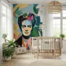 Frida Kahlo Modern Art Wallpaper Mural 7
