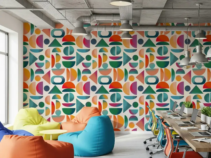 Mid-Century Pop Wallpaper