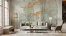 Misty Autumn Forest Scenic Wall Mural 8