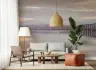 Serene Cityscape Bridge Over Water Wall Mural 6