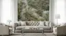 Serene Forest Canopy with Mist Wall Mural 5