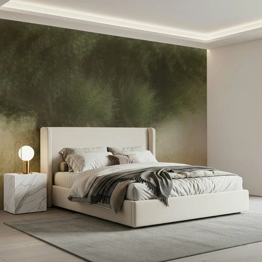 Misty Grove Wall Mural -1749644