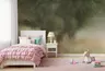Serene Misty Forest Landscape Wall Mural 6