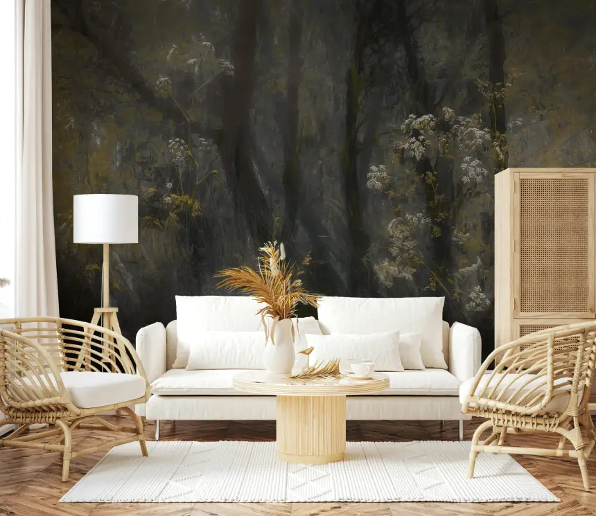 Misty Hollow Wall Mural -1689164