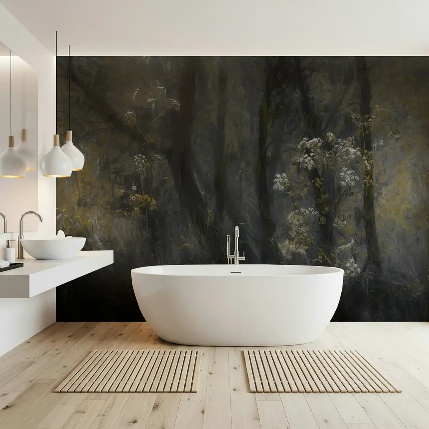 Misty Hollow Wall Mural -1689164