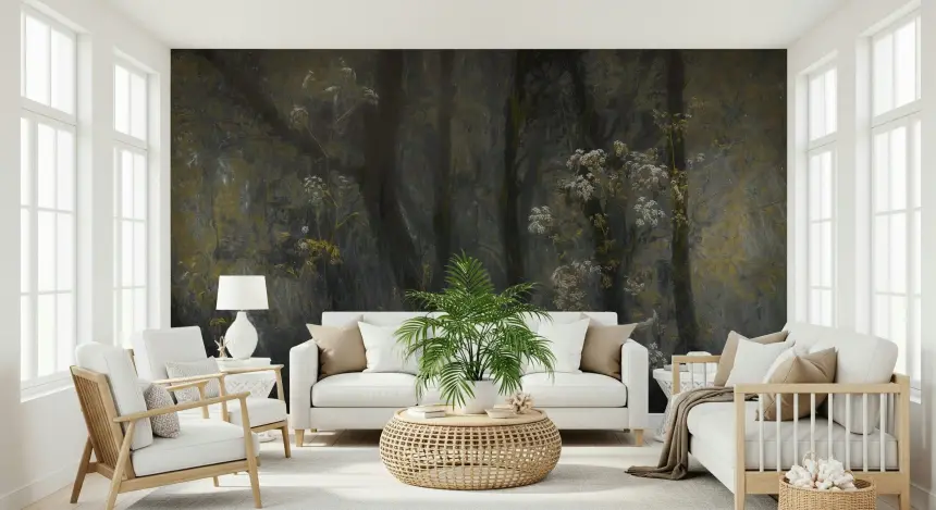 Misty Hollow Wall Mural -1689164