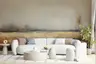 Textured Golden Marsh Landscape Wall Mural 6
