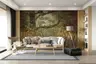 Misty Woodland Meadow Scenic Wall Mural 8