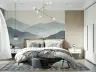 Misty Blue Mountain Range Scenic Wallpaper 8
