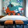 Abstract Cutout Shapes Patchwork Wallpaper Mural 7