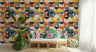 Vibrant Geometric Circles Pattern Wallpaper 7