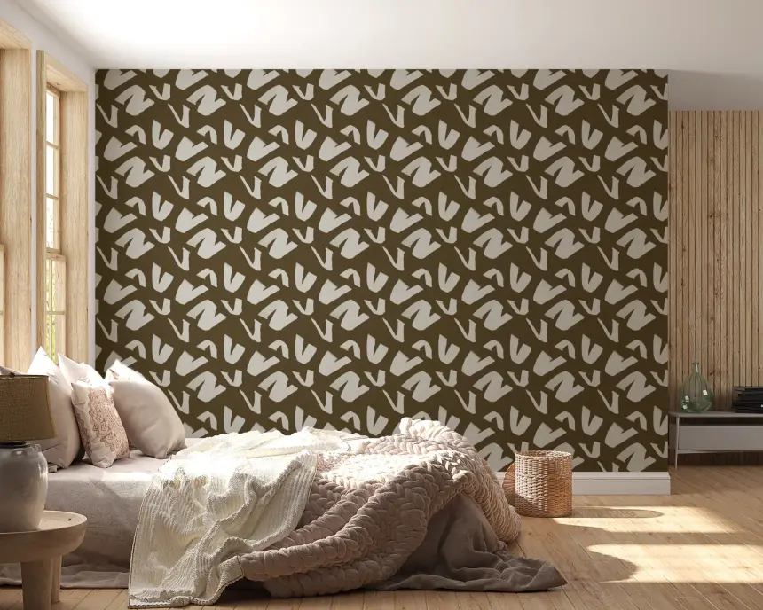 Modern Markings Wallpaper