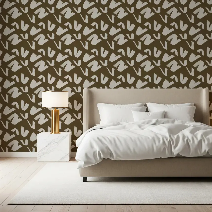 Modern Markings Wallpaper