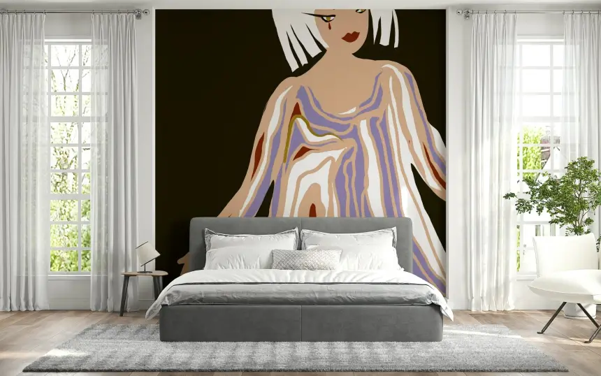 Modern Muse Wall Mural