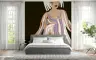 Avant-Garde Abstract Woman Wall Mural 8