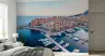 Monaco Coastal Marina Cityscape Wall Mural 6