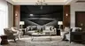 Monochrome Stadium Grandstand Wall Mural 8