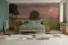 Serene Sunset Landscape Wall Mural 7