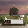 Serene Sunset Landscape Wall Mural 6