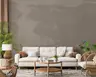 Subtle Grey Textured Wall Mural 6