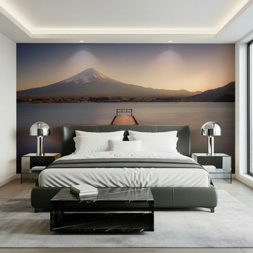 Mount Fuji Serenity Wall Mural