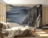 Cloud-Kissed Mountain Cliff Wallpaper 6