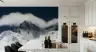Dramatic Snow-Capped Mountain Range Wall Mural 8