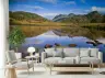 Scenic Mountain Lake Reflection Wall Mural 6