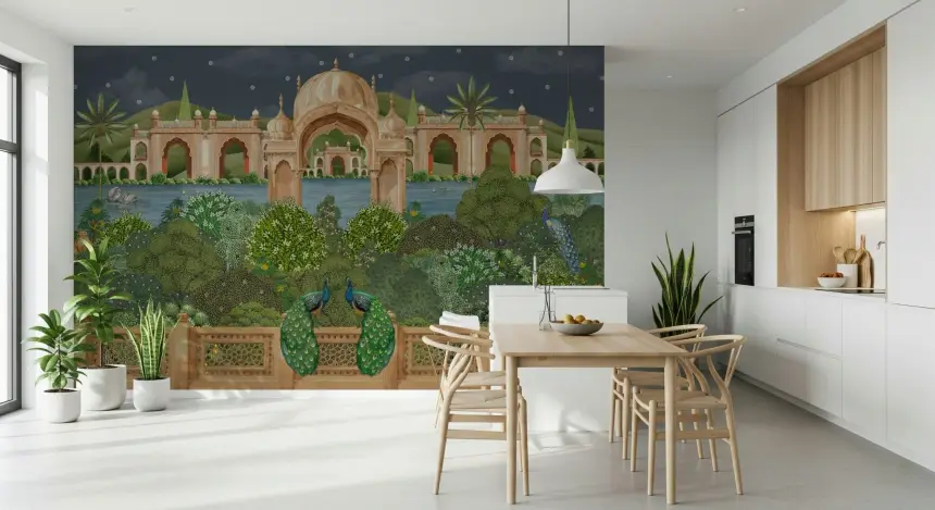 Mughal Moonlight Wall Mural