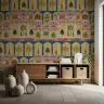 Heritage Mughal Palace Garden Wall Mural 7