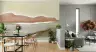 Muted Abstract Desert Landscape Wall Mural 6