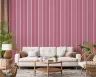 Blush Pink Vertical Stripes Kids' Room Wallpaper 6