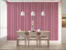 Blush Pink Vertical Stripes Kids' Room Wallpaper 8