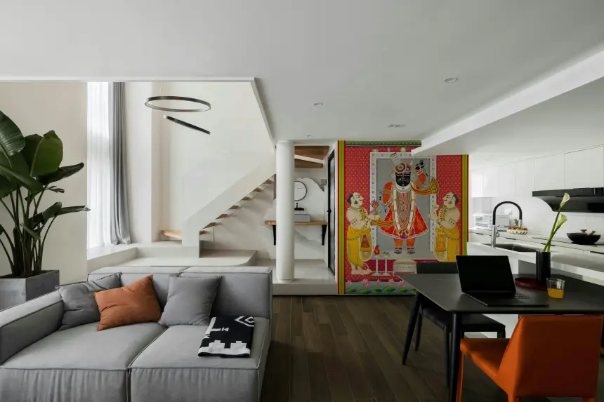 Hindu Deity Art Wall Mural